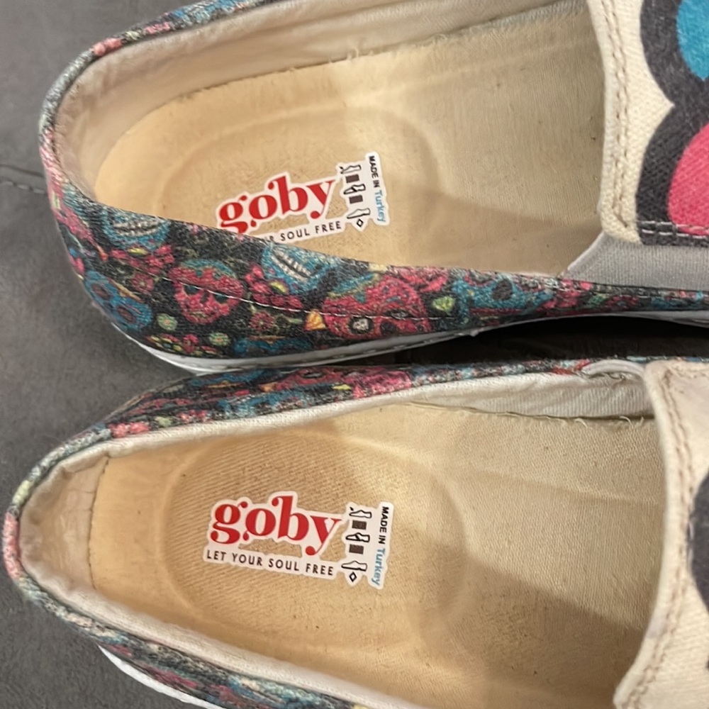Goby Sugar Skull Slides Size 37 - Picture 4 of 6